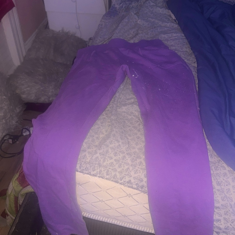 i am selling some purple sweats for $70